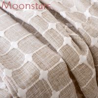 Thickened Plaid Fabric Small Fresh Square Household Garden Tea Table Cloth Cotton Linen Tablecloth Cover Cloth Alas Meja Makan 4 6 8 Kerusi