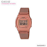 นาฬิกาข้อมือ คาสิโอ Casio Standard Lady รุ่น B640WMR-5 (Pinkgold) B640WMR-5