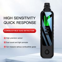 Combustible Gases Leak Detector Natural Gases Leakage Tester Sound Light Alarm Sensitivity Adjustable Gas Concentration Analyzer