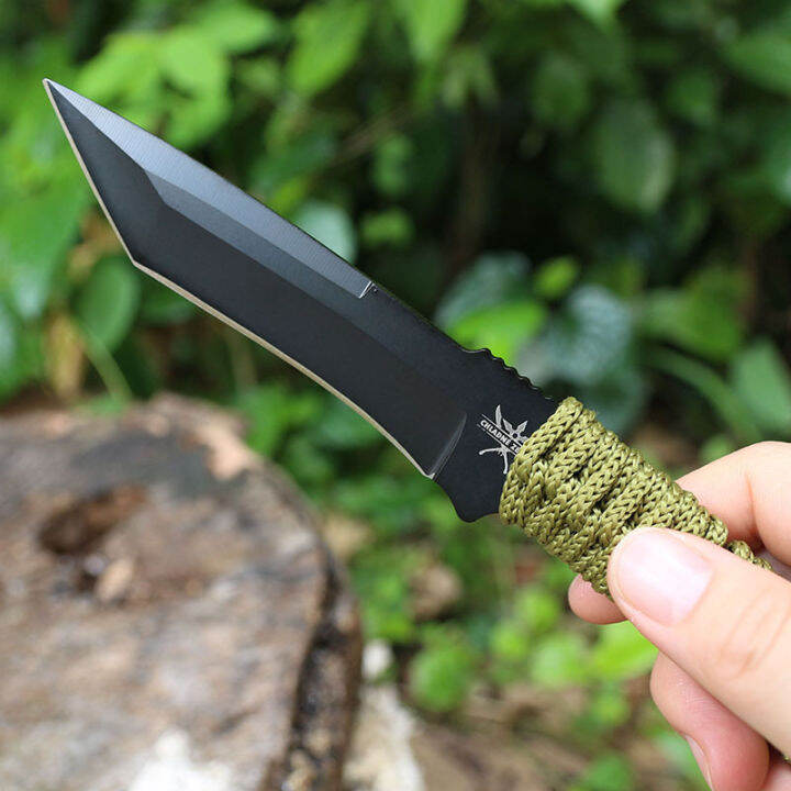 knife-x-317-มีดเดินป่า-ด้ามจับพันผ้าอย่างดี-มีดพกพา-ยาว-22-ซม-มีดแคมป์ปิ้ง-ฟรีซองเก็บมีดอย่างดี-m15