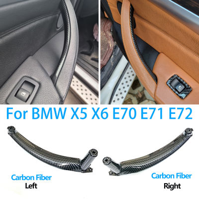 รถด้านหน้าด้านหลังซ้ายขวาภายในประตูภายใน ABS ดึง Handle สำหรับ BMW X6 E70 E71 E72 2007-2013
