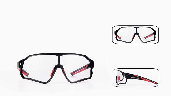 Rockbros Cycling Glasses Photochromic Mtb Road Bike Glasses Uv400