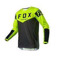 2022 Turmp Fox เสื้อผู้ชายแขนสั้นดาวน์ฮิลล์เสื้อเจอร์ซี่ภูเขาจักรยาน Offroad DH เจอร์ซีย์มอเตอร์ไซค์ Motocross Sportwear เสื้อผ้า