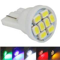 10ชิ้น T10 3020 8SMD W5w 194 168 192ลิ่มรถยนต์ออโต้8หลอด LED SMD แสงกวาดล้างหลอดโคมไฟการจัดแต่งทรงผมขายส่งสีขาวสีฟ้าสีแดง