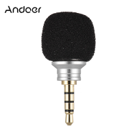 Andoer EY-610A โทรศัพท์มือถือสมาร์ทโฟนแบบพกพา Mini Omni - Directional MIC ไมโครโฟนสำหรับแอปเปิ้ล iPad i-Phone5 6 S 6 Plus สำหรับ Sam - Sung Hua - Wei