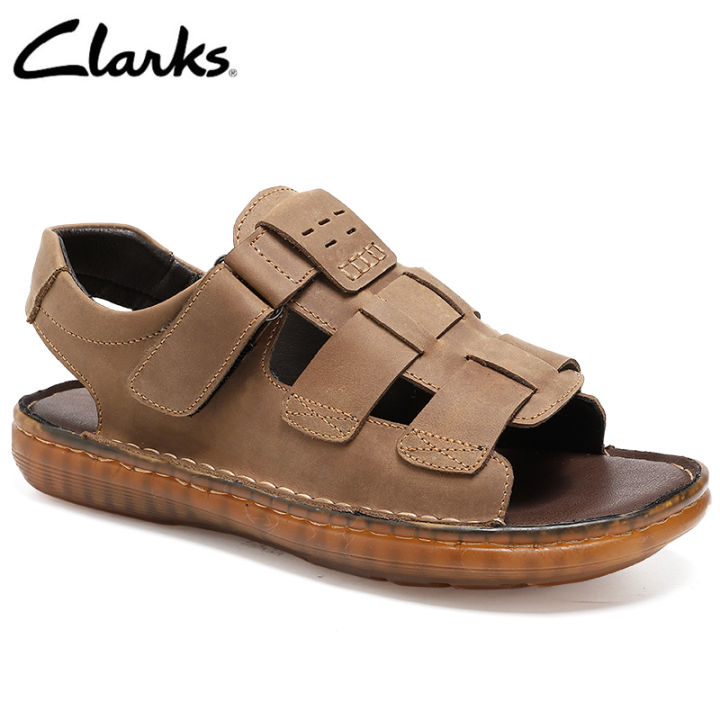 clarks-mens-sport-tri-cove-sky-หนังสีดำ