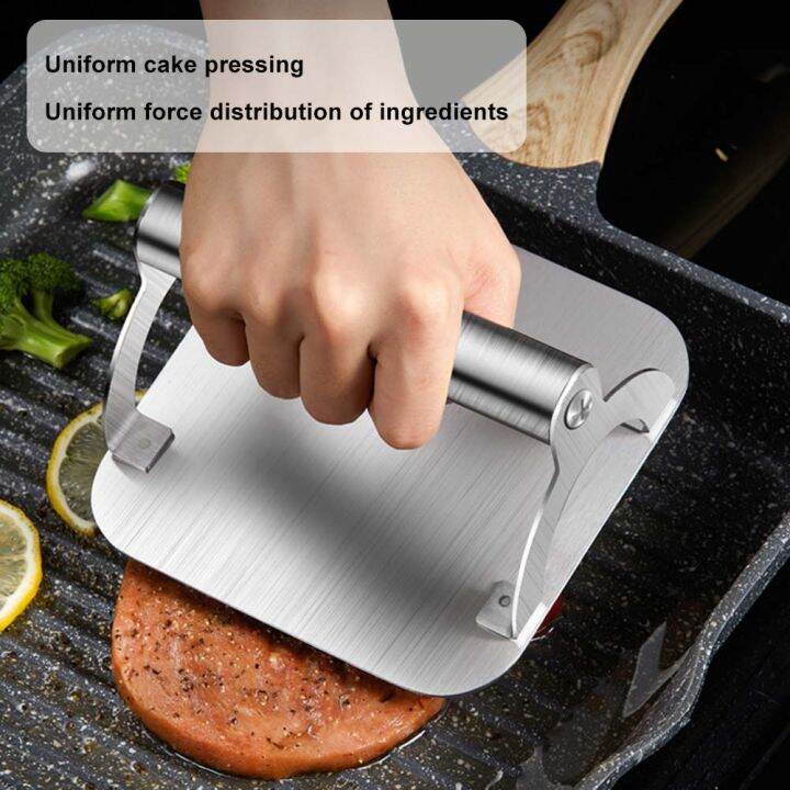 1pc Hamburger Patty Press/meat Press & Vegetable Chopper, Hand-held Kitchen  Tool