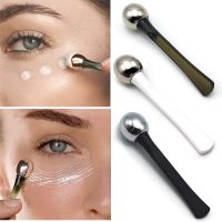 【YF】✥▲  1pc Massage Stick Applicator Spatula Anti Wrinkle Facial Gold Alloy Face Thin