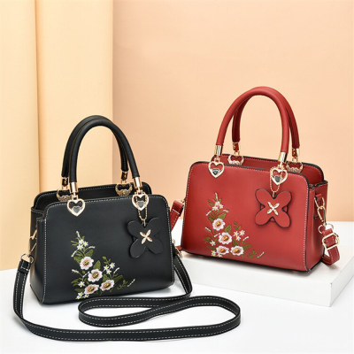 Large Capacity Purses Portable Tote Bags Embroidered Tote Bags Crossbody Shoulder Bags For Women Fashion Handle Handbags