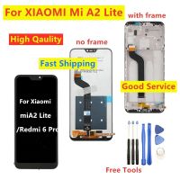 【✴COD✴】 jing0saf 5.84 "Xiaomi Mi A2 Lite หน้าจอ Lcd สำหรับแอลซีดี Displaytouch หน้าจอดิจิตอลประกอบกับเฟรมสำหรับ Xiaomi Redmi 6 Pro Lcd