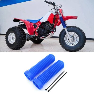 Front Fork Shock Dust Covers Gaiters Rubber for ATC 250R 1983-1986 350X ATC -1987 Dirt Bike