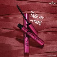 OD926 ODBO TAKE MY HOTNESS MASCARA  โอดีบีโอ เทค มาย ฮอทเนส มาสคาร่า มาสคาร่าสำหรับสาวๆ ที่มีขนตาตรง ด้วยหัวแปรงแบบCurved wand ขนแปรงหนาพิเศษ