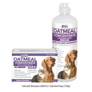 Paws and hotsell pals oatmeal shampoo