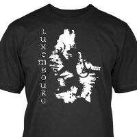 2019 New Cool T-shirt Cotton Man T-shirt Best Sleling Design Free Shipping Luxemburg T-Shirt