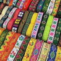 【CC】 New 20mm Embroidery Ethnic Polyester Accessories Trim Decoration 7 yards