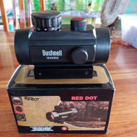 จัดส่งฟรีRed dot กล้องติด Bushnell RD40 กล้องเรดดอท1x40RD SIGHT Pointer Red/Green Dot เรดดอท ไฟ 2 สี ขาจับราง 1 cm. และ 2 cm.1x40RD SIGHT Pointer Red / Green Dot Camera