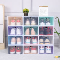 【cw】 Transparent Shoe pp Storage Free Combination Splicing Dustproof Storage Shoe Storage Flip Shoe Manufacturer