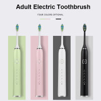 แปรงสีฟันไฟฟ้าโซนิคสำหรับผู้ใหญ่ Smart Wireless Sensor Charge แปรงสีฟันคู่ Waterproof Ultrasonic Automatic Tooth Brush