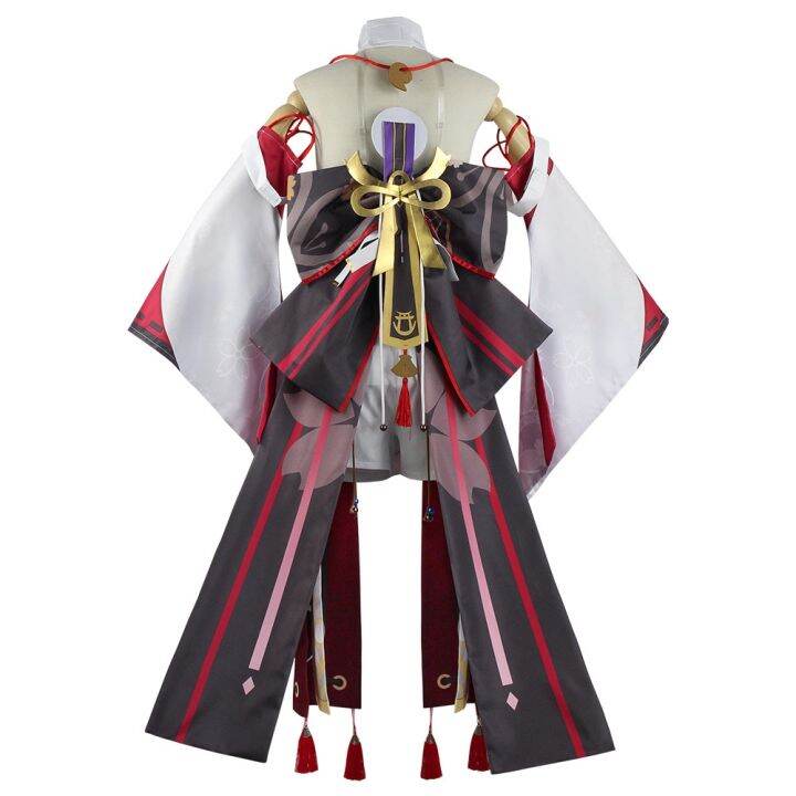 genshin-impact-yae-miko-guuji-yae-cosplay-girls-uniform-women-outfit-halloween-costume-carnival-kimono-clothing-anime-clothes