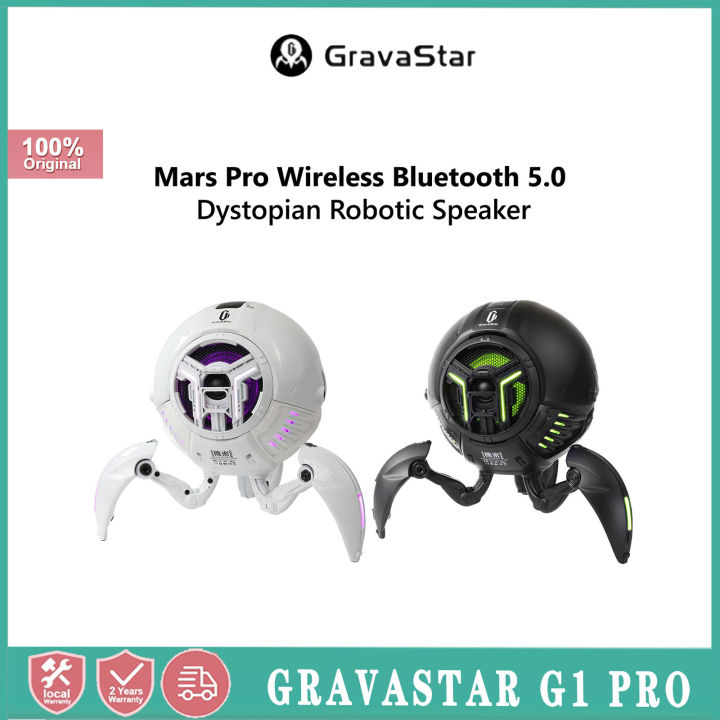 gravastar-mars-g1-pro-ลำโพงหุ่นยนต์ไร้สายบลูทูธ5-0-dystopian