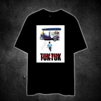 TUKTUK RIDER Printed t shirt unisex 100% cotton