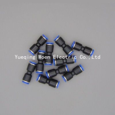 PU-16 a lot Straight one touch plastic pneumatic tube fitting 16mm quick pipe connector hose air PU-16 union joint Pipe Fittings Accessories