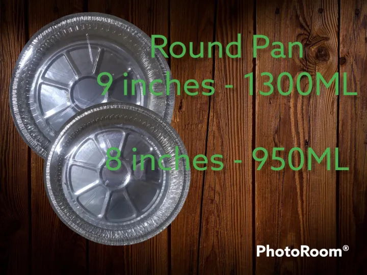 Aluminum Round Pan plastic lid for food baking and pastry good for