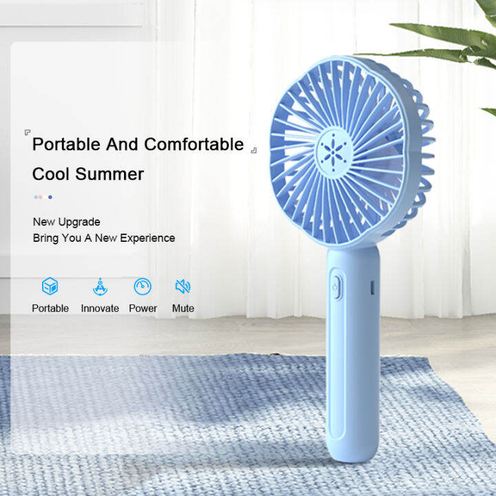 NETA kipas mini cas tahan lama Kipas Mini Angin Portable FS06 USB Fan 3Speed Adjustable