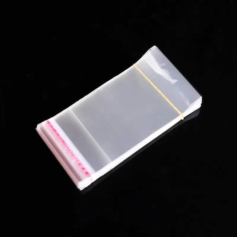 Transparent Self Sealing Small Poly OPP Plastic Bags Jewelry Gift