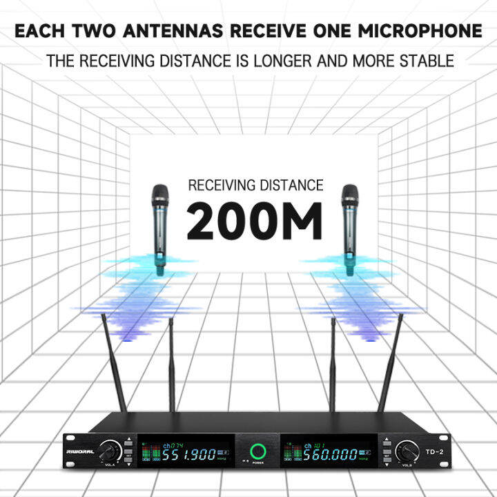FANTASY AUDIO RIWORAL TD2 UHF True diversity professional wireless