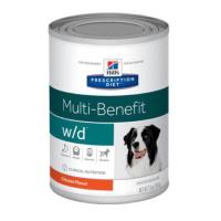 Hills w/d multi-benefit อาหารสุนัข เบาหวานและน้ำหนัก  370g