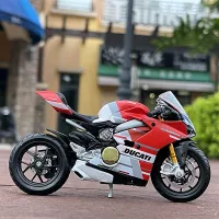 (ร้อน) Maisto 1:18 Ducati Panigale V4 S Corse ล้อแม็กรถจักรยานยนต์รุ่นจำลอง D Iecast โลหะแข่งรถจักรยานยนต์รุ่นเด็กของเล่นของขวัญ