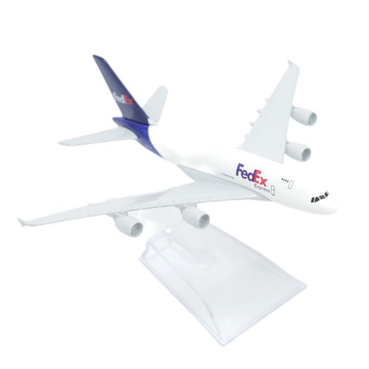 รูปที่1-400แบบจำลองเครื่องบินโลหะจำลอง-fedex-cargo-6-การบินตายตกแต่งสำนักงานที่บ้านของเล่นขนาดจิ๋ว