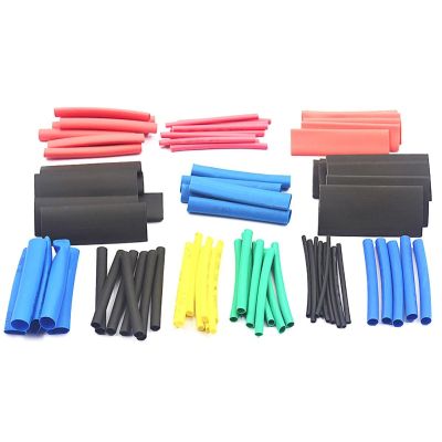 Set Polyolefin Shrinking Assorted Heat Shrink Tube Wire Cable Insulated Sleeving Tubing Set 2:1 Waterproof Pipe Sleeve