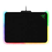 RAZER แผ่นรองเมาส์เกมมิ่ง (สีดำ) รุ่น Firefly Cloth