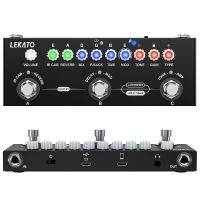 Lekato Cube Baby Multi Effects Pedal Electric Guitar Effect Pedal Chorus Tremolo Delay 8 Ir Cabinets Simulation Phaser Effect