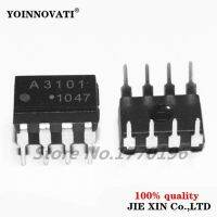 10ชิ้น/ล็อต HCPL-3101 HCPL3101ไฟฟ้า A3101มอสเฟท/IGBT เกตไดรฟ์ออปโต้คัปเปลอร์จ่ายไฟฟ้าสำรอง