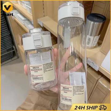 MUJI Water bottle 350ml 【set of 4】 flat size Reusable empty bottle NEW PET