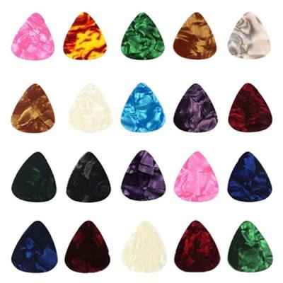 10/20 Pcs Guitar Picks 0.46/0.71/0.96 mm Acoustic Picks Plectrum Celluloid Ukulele Plectrum Electric Smooth Musical Accessories