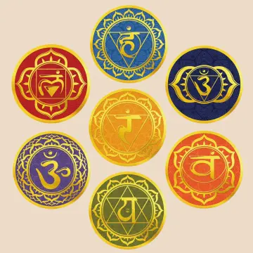 Shop Sticker 7 Chakra with great discounts and prices online - Dec