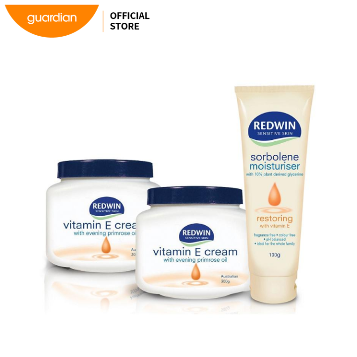 Redwin Vitamin E Cream Evening Primrose Oil 300g (Pack of 2