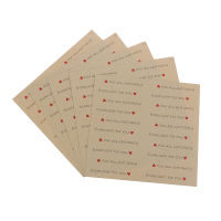 Rong Rong shop 100pcs โดยเฉพาะอย่างยิ่งสำหรับคุณ kraft Paper Sticker scrapbooking ป้ายสติกเกอร์ของขวัญ