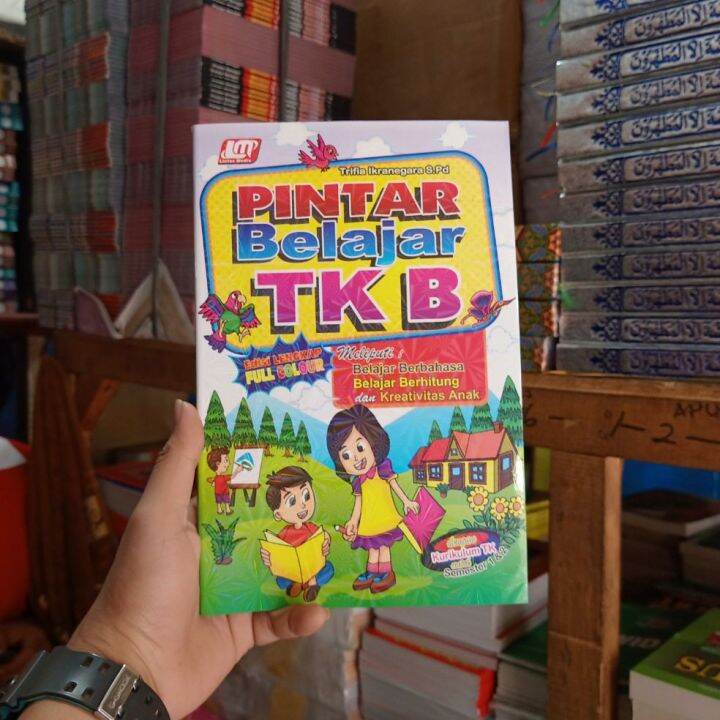 BUKU PINTAR BELAJAR TK B FULL COLOUR | Lazada Indonesia