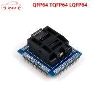 Latest Version QFP64 TQFP64 LQFP64 socket adapter IC test socket burning 0.5m programmer STM32 QFP64 socket