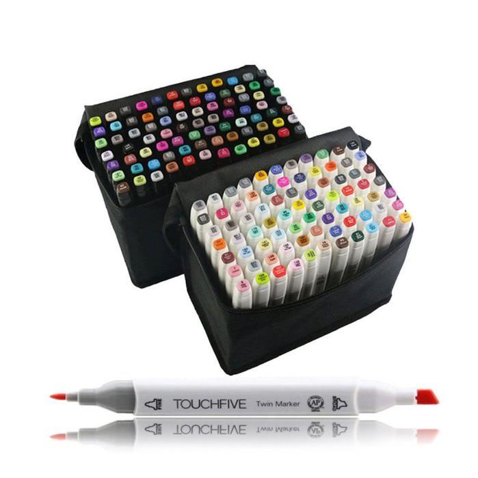 Ready Stock] Touchfive Touch five Markers - Colored Pens for