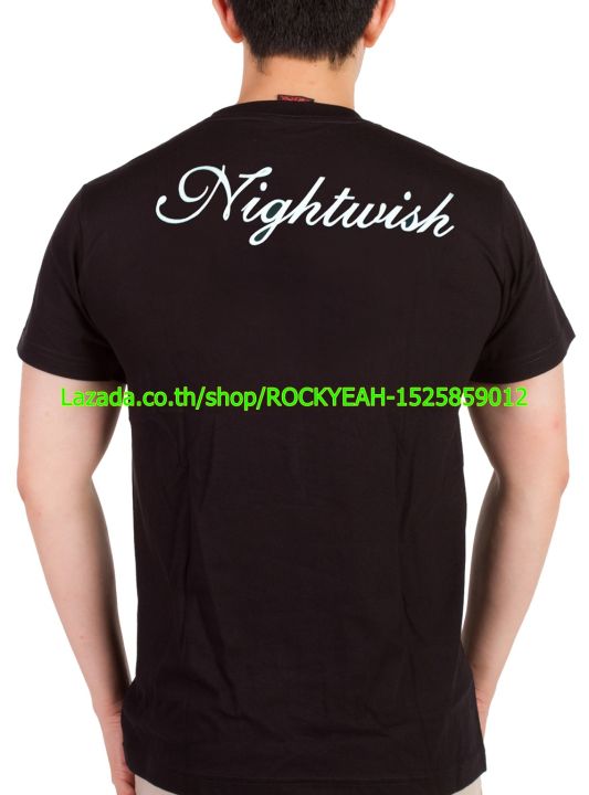 เสื้อวง-nightwish-เสื้อใส่สบาย-rock-ไนท์วิช-ไซส์ยุโรป-rdm1228