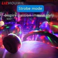 LIZHOUMIL ไฟเวทีสีสันสดใส Led,โคมไฟเติมมินิแบบพกพาที่ชาร์จสำหรับดิสโก้ปาร์ตี้ครอบครัวเอฟเฟกต์วันหยุด