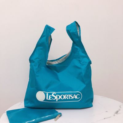 Lesportsac 2023 ใหม่กระเป๋าสะพายกระเป๋าถือเสื้อกั๊กกระเป๋าช้อปปิ้งพับได้รวมกระเป๋าใบเล็ก3605