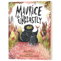 Milu สมุดวาดภาพระบายสีสำหรับเด็ก Maurice The Unbeastly Hardcover หนังสือภาษาอังกฤษเดิม