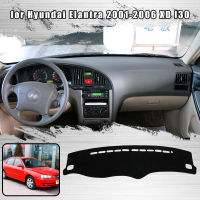 Car Dashboard Cover Dash Mat for Hyundai Elantra 2001-2006 XD I30 Auto Non-slip Sun Shade Pad Car